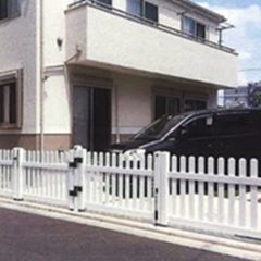バイナルフェンス工事